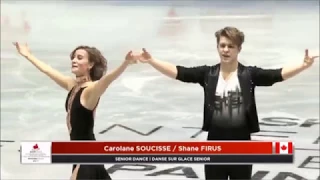 Carolane Soucisse//Shane Firus CAN ((Thursday PM SD practice))