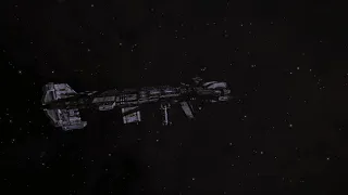 Elite Dangerous - Fleet Carrier Arrival [Clear sound]