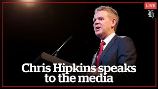 Focus Live: Chris Hipkins speaks to the media