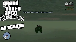 Localização das 50 Ostras - Coletáveis - GTA San Andreas