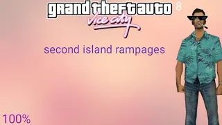 GTA VC TDE second island rampages 100% walkthrough