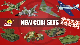NEW COBI sets still under construction - Planes, tanks, cars