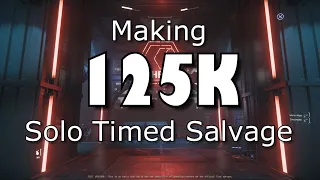 Star Citizen 3.20. What Can You Make as a Solo Pilot in the New Timed Salvage.