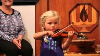 Lucia On Violin: Neopolitan Dance, P. Tchaikovsky