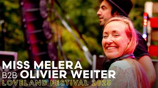 MISS MELERA B2B OLIVIER WEITER at LOVELAND FESTIVAL 2023 | AMSTERDAM