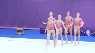 Bulgaria TEAM - 3 Ribbons + 2 Balls, Final FIG World Cup 2024 Athens