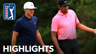 Cameron Champ & Tony Finau shoot 4-under 68 | Zurich Classic | 2021