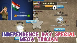 INDEPENDENCE DAY SPECIAL TROJAN WAR IN LAST 12MINS[ INDIAN CLAN VS TURKISH CLAN ]