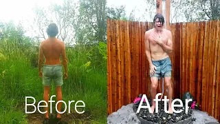 How to Build an Outdoor Shower