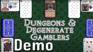 A Blackjack Deck Builder With Cards From Everywhere | Demo | Dungeons and Degenerate Gamblers