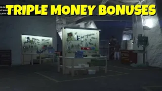 GTA Online - TRIPLE MONEY BONUSES - Weekly Update Event April 4 2024