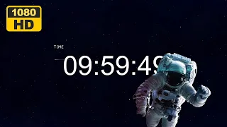 10 Saatlik Video - Uzay ( Space ) - On saatlik video - Geri sayım