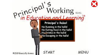 Principal's Working in Education and Learning. - Baldi's Basics Mod.