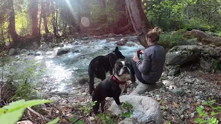 Backpacking in Trinity Alps Day 3