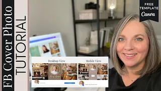 CANVA TUTORIAL | How to customize FACEBOOK COVER PHOTO // FREE TEMPLATE FOR YOUR FB BUSINESS PAGE