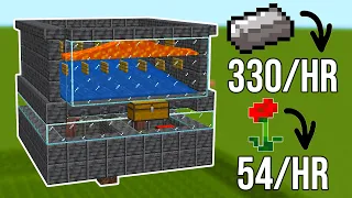 Minecraft: Efficient Automatic Iron Farm Tutorial (Java)