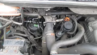 Citroen C8 SXI HDI 16V Running Engine.