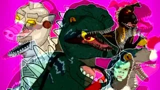 ♪ GODZILLA VS MECHAGODZILLA THE MUSICAL/♪ JURASSIC WORLD FALLEN KINGDOM THE MUSICAL REMIX Mashup 79