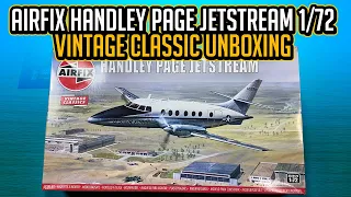 Airfix Handley Page Jetstream 1/72 Vintage Classic Unboxing