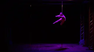 Justine Hoffmann - Championnat inter régional Nord Est pole dance 2024 - Catégorie Adultes Femmes