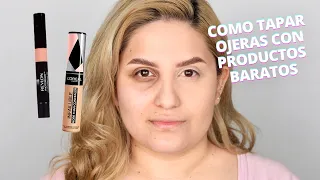 COMO CUBRIR OJERAS CON PRODUCTOS BARATOS | ASTRIDLAMMAKEUP