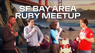 SF Bay Area Ruby Meetup, March 2024: Ben Sheldon, Marco Roth, Daniel Farina, Vladimir Dementyev