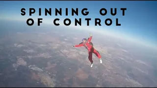Spinning out of control during Level 5 AFF Course in Spain - Skydiving