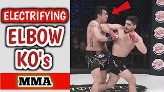 Electrifying MMA Elbow Knockouts | Brutal Fights