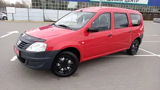 Dacia Renault Logan MCV 1.4MPI Base 2010 #Обзор