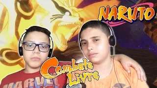 NARUTO BATALHA LIVRE COM O MEU PRIMO MATHEUS - ESTAMOS DE VOLTA!!