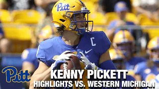 Pitt QB Kenny Pickett Has Record-Setting Performance vs. Western Michigan