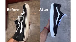 HOW TO CLEAN YOUR VANS LIKE NEW FOR FREE