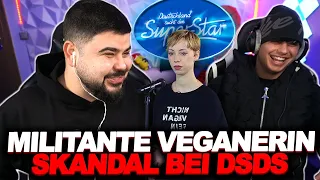 MILLITANTE VEGANERIN BEEF MIT DSDS JURY 😱😂 Raffaela Raab - Was Du Nicht Willst | DSDS Reaction