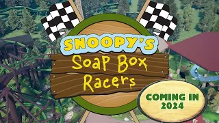 Kings Island's Camp Snoopy - Snoopy's Soap Box Racers NEW IN 2024