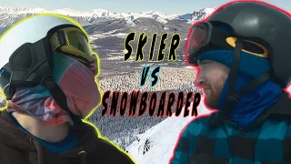 SNOWBOARDER vs SKIER (The Ultimate Test)