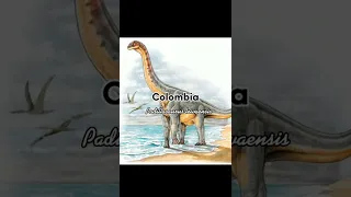 Dinosaurios descubiertos en latinoamérica.
