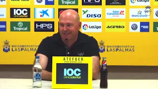 Rueda de prensa Pepe Mel tras el UD Las Palmas vs Almería (0-0)