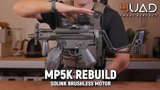 Toy Gun ASMR - CYMA MP5k + Perun  ETU+ SOLINK Brushless Motor