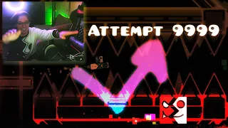 ИНСЕЙН ДЕМОН НА ПРИСЕДАНИЯ *минус ноги* | Night Terrors в Geometry Dash