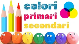 I colori primari e secondari - Come si formano i colori di Bimbi Urrà