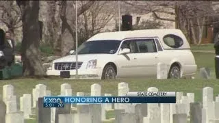 Chris Kyle buried in Texas State Cemetery