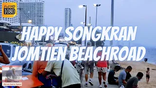 Pattaya Jomtien Beachroad 🎆💃 Happy Songkran allen Zuschauern - Aktuelle Bilder aus Thailand 2021