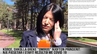 Mesuesi i shkolles i infektuar, gazetarja e Abc News perlotet live: Kam vajzen aty| ABC News Albania