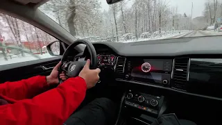 Реакция владельца на новый выхлоп Skoda Kodiaq 2.0