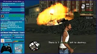 GTA San Andreas No Major Glitches Speedrun - Hugo_One Twitch Stream - 3/30/2019