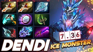 Dendi Ancient Apparition 7.36 Ice Monster- Dota 2 Pro Gameplay [Watch & Learn]