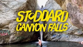 Stoddard Canyon Falls | Slip slide your way down to this amazing hidden waterfall.