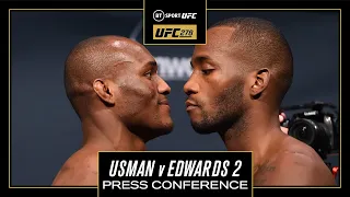 UFC 278 Live Press Conference: Usman v Edwards 2