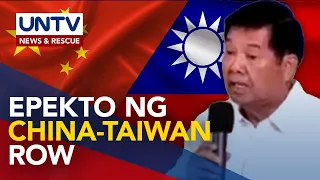 Matinding epekto ng umiigting na China-Taiwan tensions sa PH import supplies, pinangangambahan