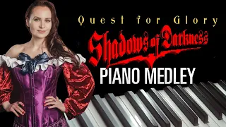 Quest for Glory 4 Piano Medley - Shadows of Darkness OST - Sierra - Aubrey Hodges | Katja Savia